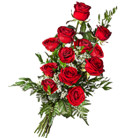 Zamów kwiaty do Polski: Bukiet Tuzin Róż