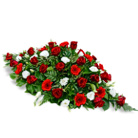 Zamów kwiaty do Polski: Biało-Czerwona Wiązanka Pogrzebowa