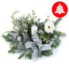 Zamów kwiaty do Polski: Śnieżny Stroik Świąteczny